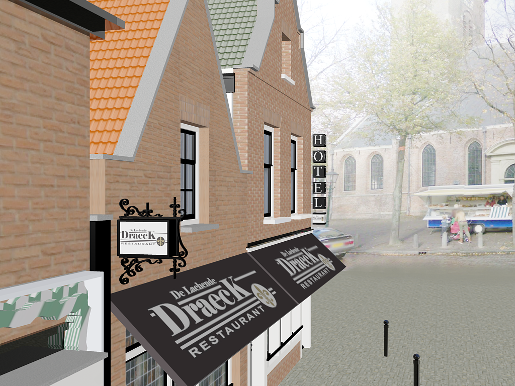 3D Visualisatie Hotel Abcoude